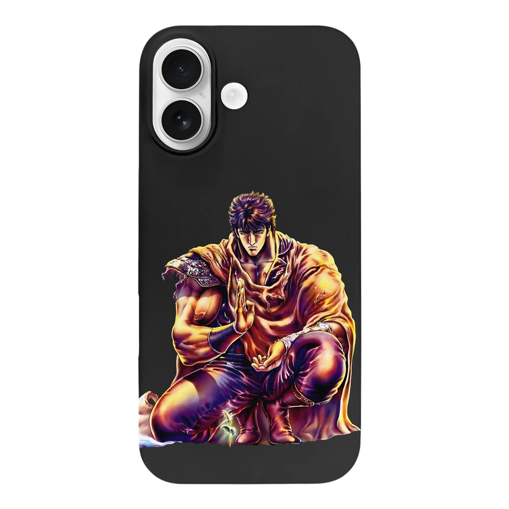 北斗の拳 グッズ,ケンシロウ - iPhone 17 シリーズ シリコンケース 薄型 耐衝撃 指紋防止 ソフトタッチカバー 精密フィット 傷防止 保護ケース iPhone 17/17 Air/17 Pro/17 Pro Max 対応